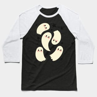 Cute Ghosts Baseball T-Shirt